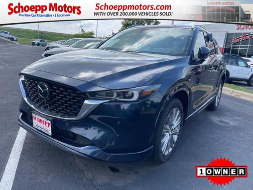 Deep Crystal Blue Mica 2023 Mazda CX-5 2.5 Turbo Signature