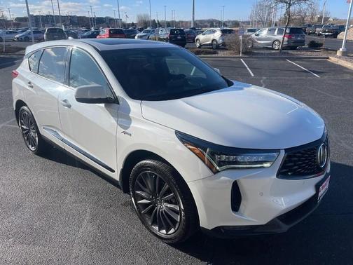 Platinum White Pearl 2023 Acura RDX A-Spec Advance Package