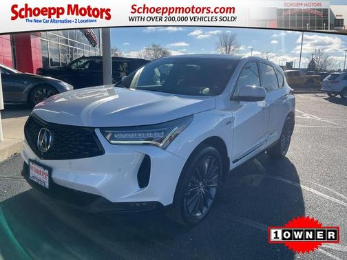 Platinum White Pearl 2023 Acura RDX A-Spec Advance Package