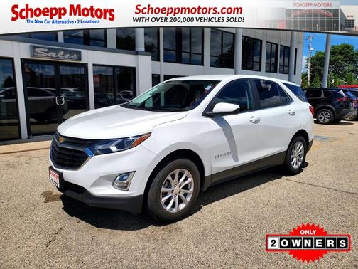 Summit White 2021 Chevrolet Equinox 1LT