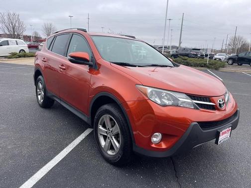 GOLD 2015 Toyota RAV4 XLE