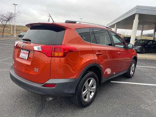 GOLD 2015 Toyota RAV4 XLE