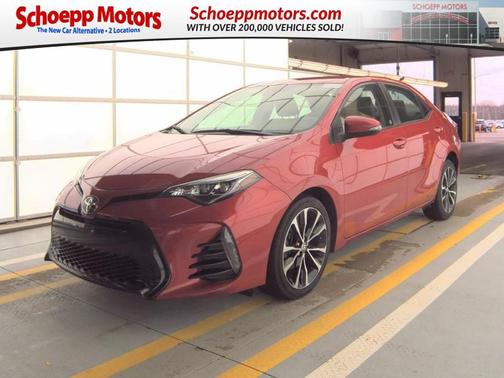 Barcelona Red Metallic 2018 Toyota Corolla