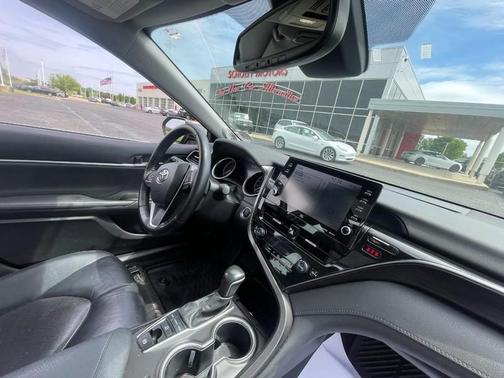 Galactic Aqua Mica 2021 Toyota Camry XLE