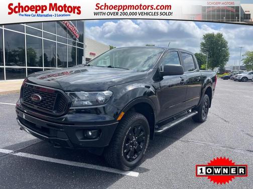 Shadow Black 2022 Ford Ranger XLT