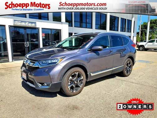 Modern Steel Metallic 2018 Honda CR-V Touring
