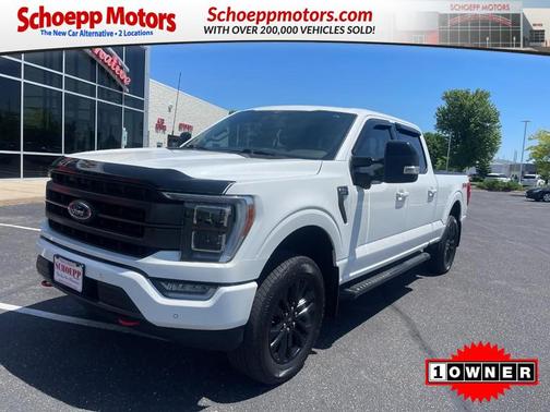 Star White Metallic Tri-Coat 2023 Ford F-150 Lariat