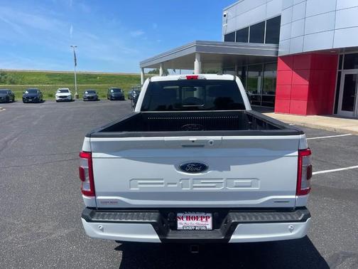 Star White Metallic Tri-Coat 2023 Ford F-150 Lariat