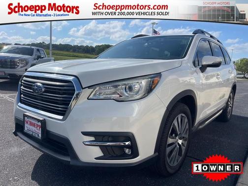 Crystal White Pearl 2019 Subaru Ascent Limited 7-Passenger