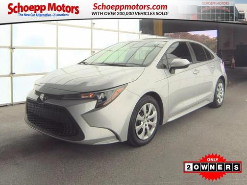 Classic Silver Metallic 2021 Toyota Corolla LE