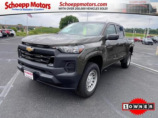 Harvest Bronze Metallic 2024 Chevrolet Colorado WT