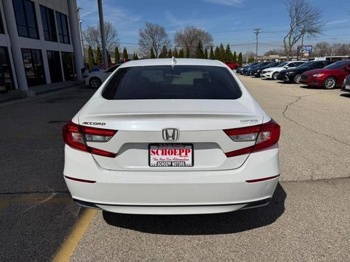 Platinum White Pearl 2020 Honda Accord LX 1.5T