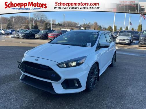 Frozen White 2016 Ford Focus RS Base
