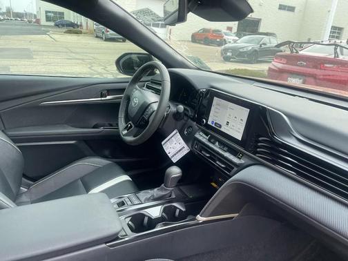 Supersonic Red 2025 Toyota Camry SE