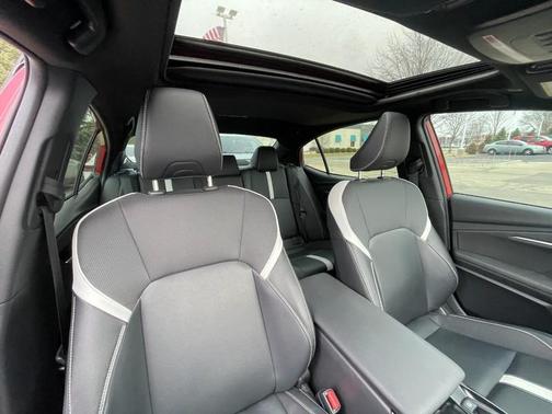 Supersonic Red 2025 Toyota Camry SE
