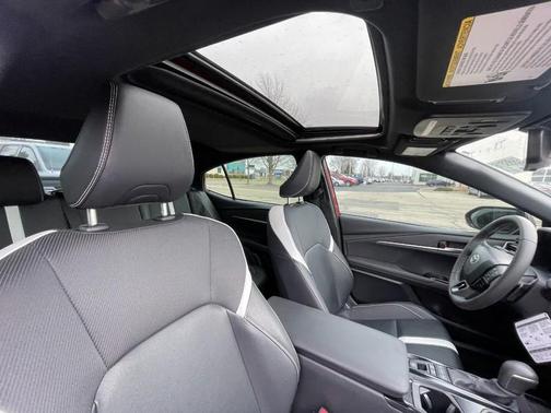 Supersonic Red 2025 Toyota Camry SE