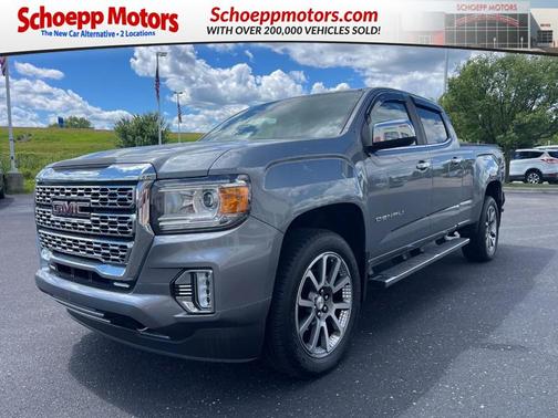 Satin Steel Metallic 2022 GMC Canyon Denali