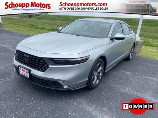 Solar Silver Metallic 2024 Honda Accord EX