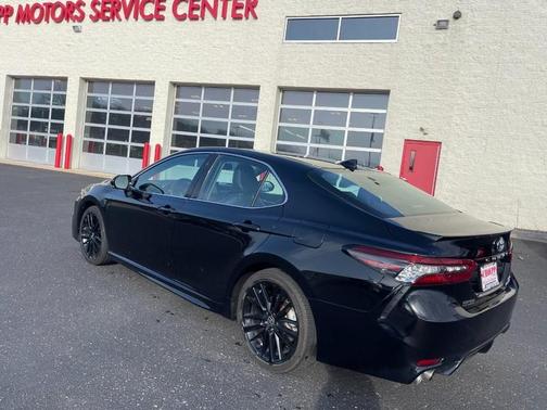 Midnight Black Metallic 2022 Toyota Camry XSE
