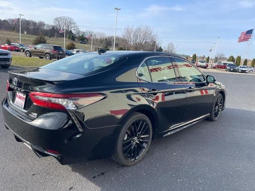Midnight Black Metallic 2022 Toyota Camry XSE