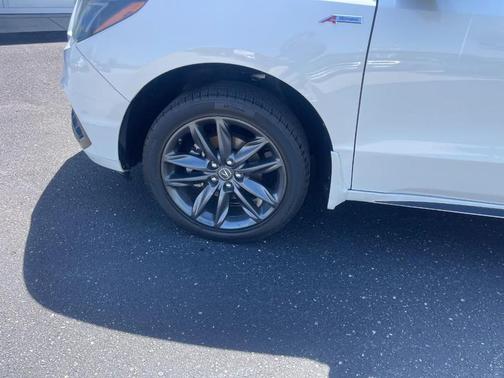 White Diamond Pearl 2019 Acura MDX 3.5L Technology & A-Spec Pkgs