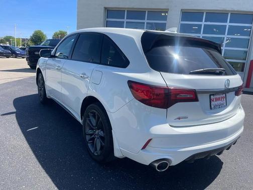 White Diamond Pearl 2019 Acura MDX 3.5L Technology & A-Spec Pkgs