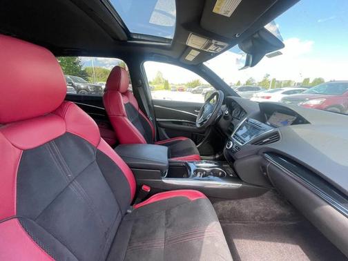 White Diamond Pearl 2019 Acura MDX 3.5L Technology & A-Spec Pkgs
