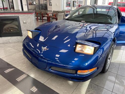 Electron Blue Metallic 2003 Chevrolet Corvette Z06