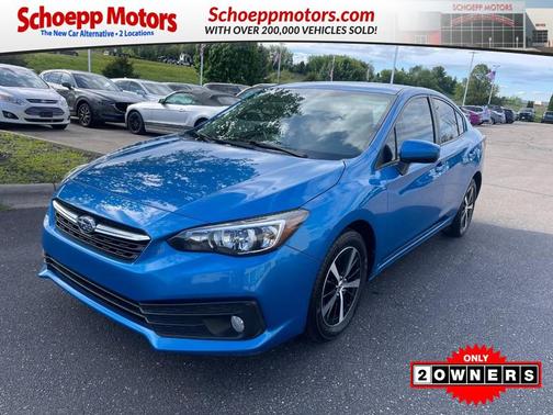 Sapphire Blue Pearl 2022 Subaru Impreza Premium