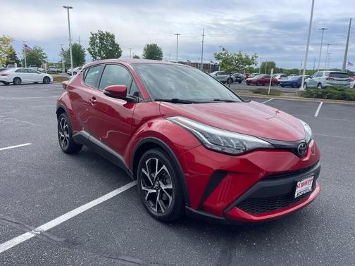 Supersonic Red 2021 Toyota C-HR XLE