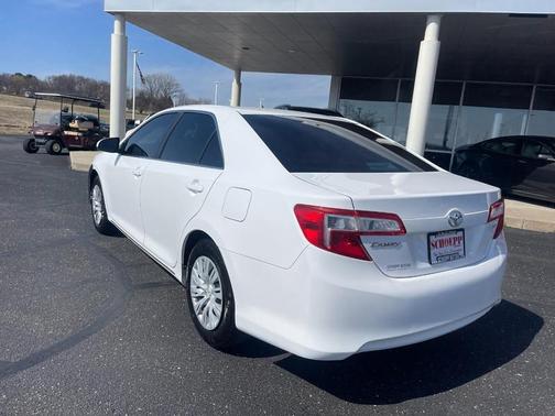 Super White 2013 Toyota Camry LE