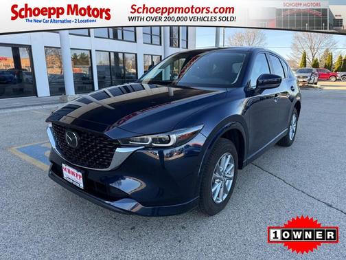 Jet Black Mica 2025 Mazda CX-5 2.5 S Preferred Package