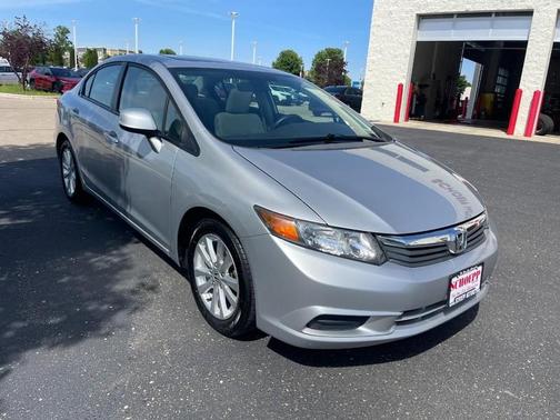SILVER 2012 Honda Civic EX