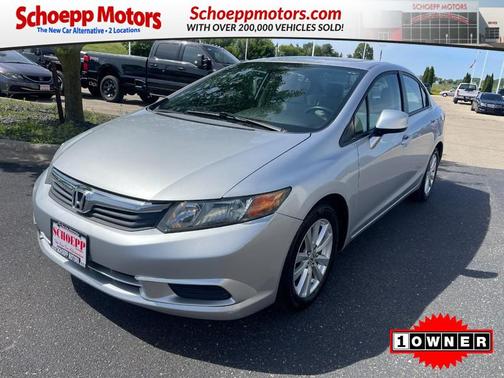 SILVER 2012 Honda Civic EX