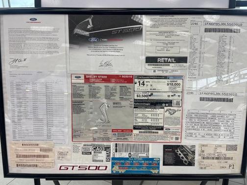 2020 Ford Shelby GT500 Base