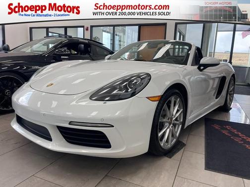 White 2017 Porsche 718 Boxster Roadster