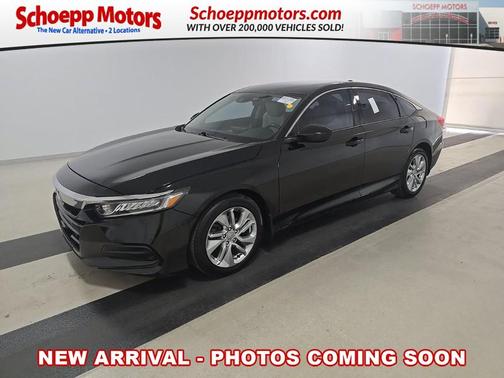 Crystal Black Pearl 2018 Honda Accord LX