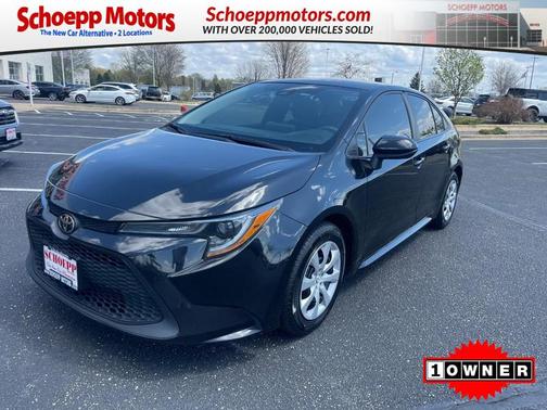 Black Sand Pearl 2022 Toyota Corolla LE