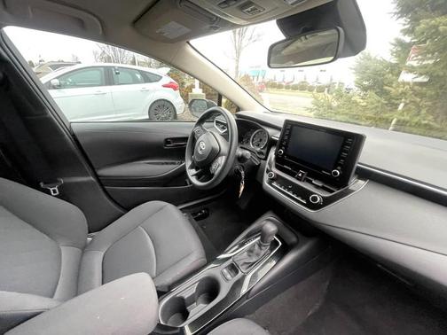 Black Sand Pearl 2022 Toyota Corolla LE