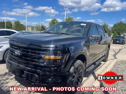 Agate Black Metallic 2024 Ford F-150 XLT