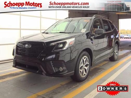 Crystal Black Silica 2022 Subaru Forester Premium
