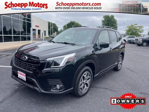 Crystal Black Silica 2022 Subaru Forester Premium