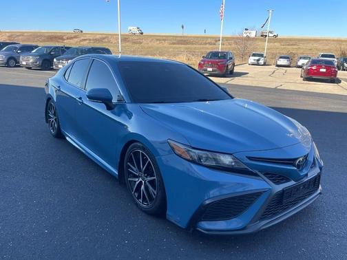 Reservoir Blue 2023 Toyota Camry SE