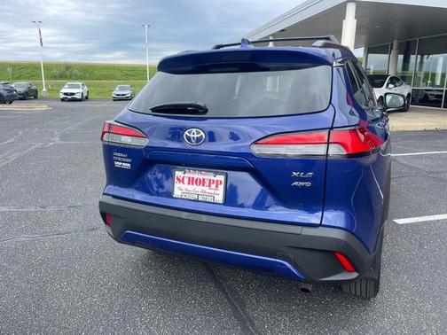 Blue Crush Metallic 2023 Toyota Corolla Cross XLE
