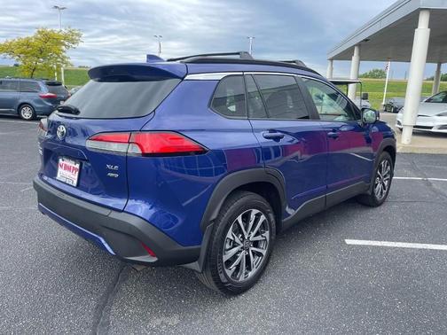Blue Crush Metallic 2023 Toyota Corolla Cross XLE