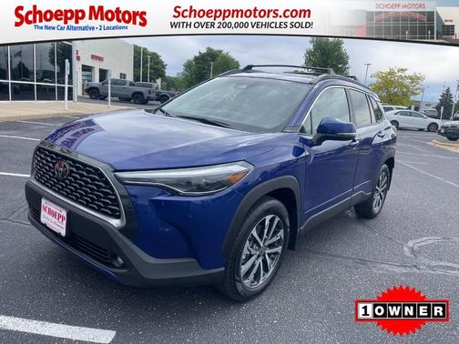 Blue Crush Metallic 2023 Toyota Corolla Cross XLE