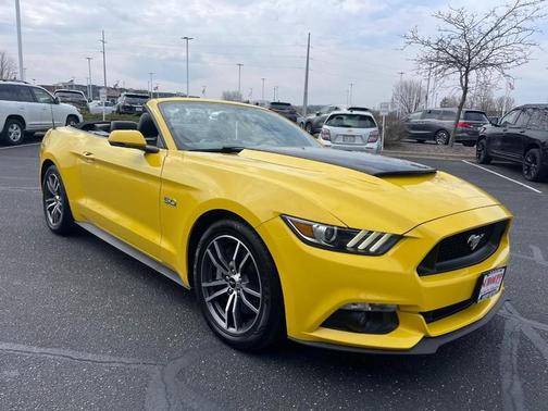 Triple Yellow Tri-Coat 2017 Ford Mustang GT Premium