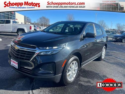 Mosaic Black Metallic 2022 Chevrolet Equinox LS