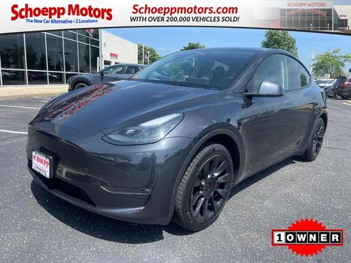 Stealth Grey 2024 Tesla Model Y Long Range Dual Motor All-Wheel Drive