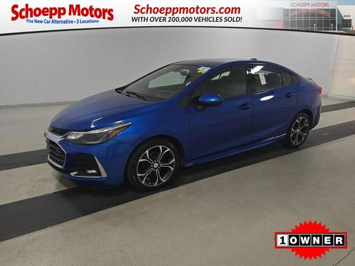 Pacific Blue Metallic 2019 Chevrolet Cruze LT
